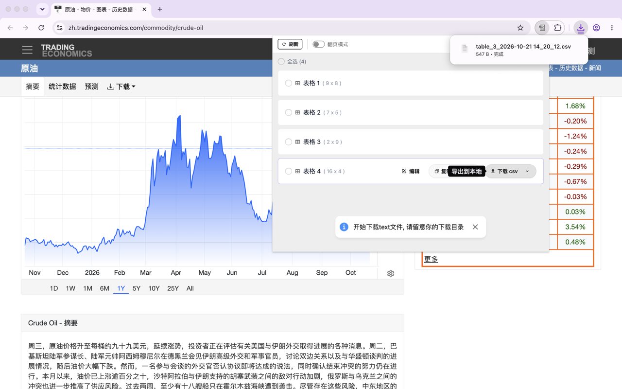 4-导出表格为csv文件